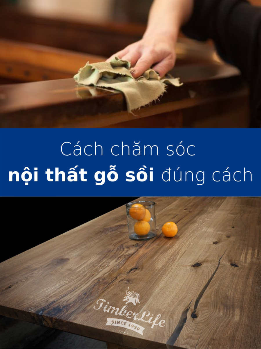 cách chăm sóc đồ gỗ nội thất